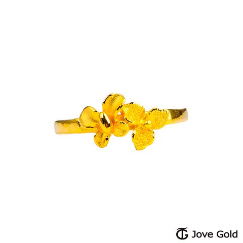 Jove gold JoveGold 自信與美貌黃金戒指