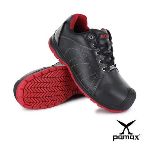 PAMAX 帕瑪斯-PAA6512H【頂級超彈力雙氣墊安全鞋】符合CNS、寬楦鋼頭、超強戰鬥鞋頭、專利防滑橡膠大底