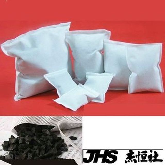  口JHS杰恆社口nsd272口二對高溫竹炭包新房裝修鞋櫃衣櫃置物櫃抽屜防霉黴除濕除味去甲醛活性碳足100g