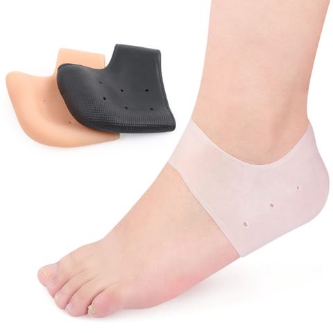 【杰恆】los0271矽膠防裂後跟套緩解足跟痛保濕防裂防裂襪後跟乾裂護