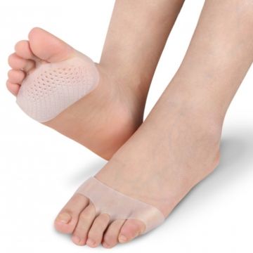 【JHS杰恆社】蜂窩前掌模式墊矽膠透氣調碼防痛腳掌女士高跟鞋墊abe30