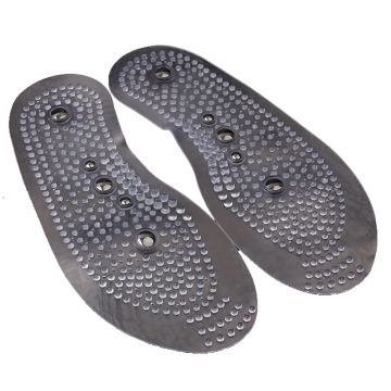 【JHS杰恆社】磁鐵按摩透明磁石腳底緩壓足底放鬆舒適全掌鞋墊abe168