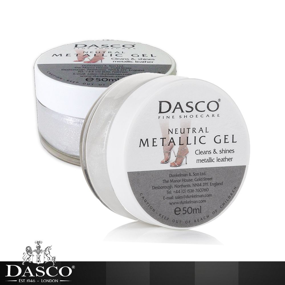 DASCO 伯爵 英國 2225珠光銀質鞋膏 銀粉凝膠 珠光皮或金屬皮專用 皮革保養