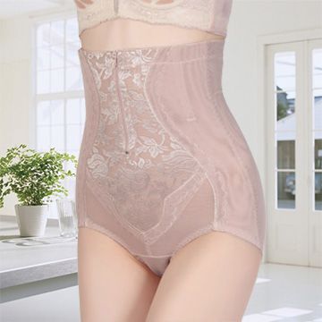 【我塑我形】★收腹顯瘦★透氣網紗三排扣拉鍊加排釦修飾加壓雕塑褲(腰瘦2件組)