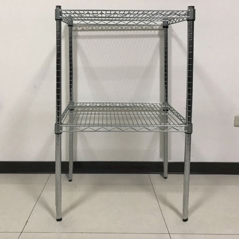 【我塑我形】60 x 45 x 95 cm 二層鐵力士鍍鉻收納置物架