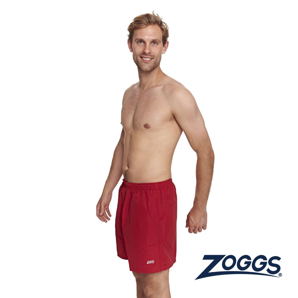 ZOGGS  男性休閒海灘褲-紅色