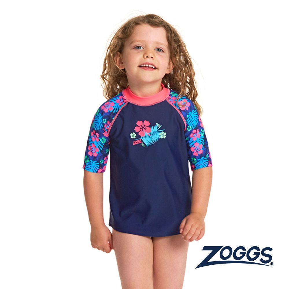 ZOGGS  幼童《奇幻雨林》短袖防曬衣