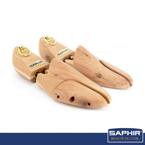 【SAPHIR莎菲爾】松木鞋撐-天然雪松木製造，皮革不易變形，防潮去味