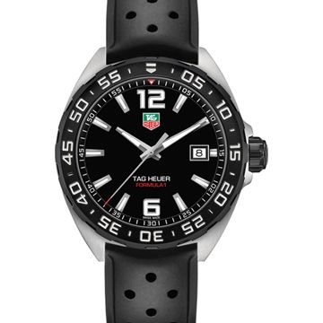 TAG Heuer 豪雅 F1黑面石英橡膠款(WAZ1110.FT8023 )x41mm