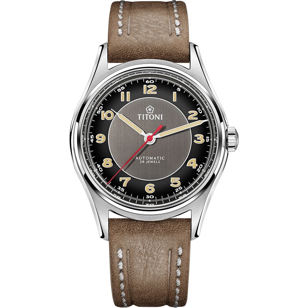 TITONI 梅花錶   傳承系列百周年紀念機械錶-39mm 83019 S-ST-638