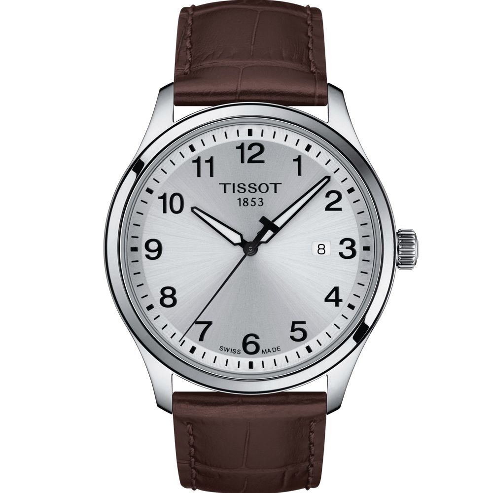 TISSOT 天梭 GENT XL CLASSIC 經典大三針男錶(T1164101603700)