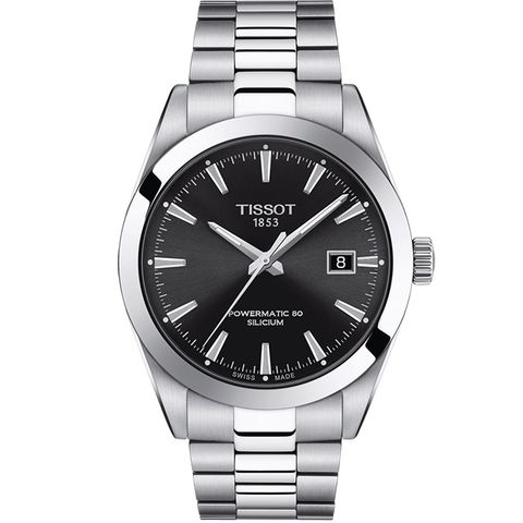 TISSOT 天梭 GENTLEMAN紳士的品格機械錶(T1274071105100)