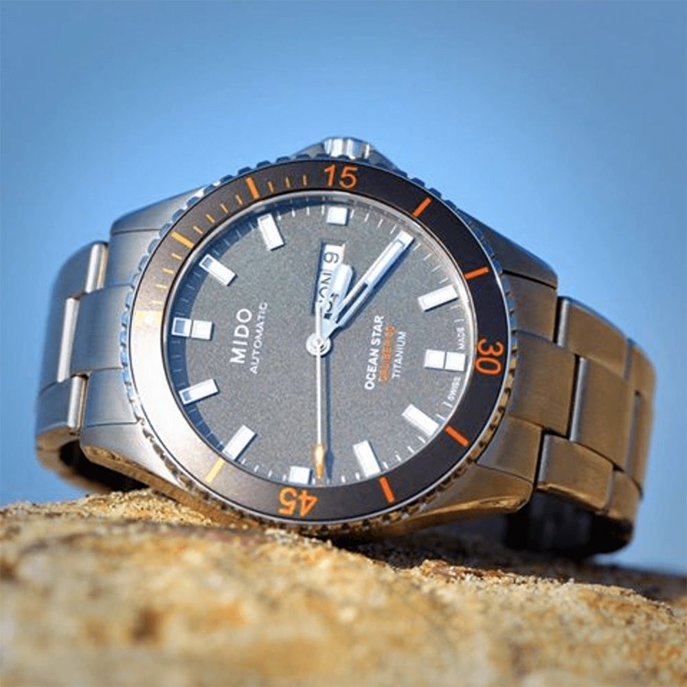 Mido ocean star sale caliber 80 titanium