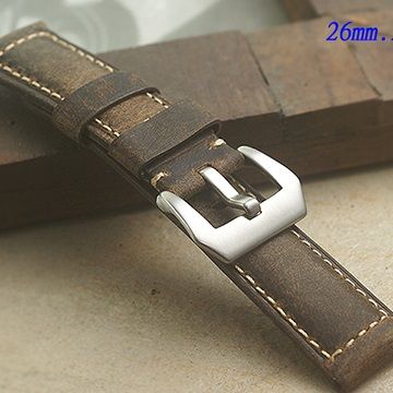 Panerai 沛納海 代用 進口高級錶帶 ( 24mm.22mm 瘋馬皮款)
