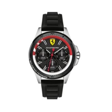 Ferrari 法拉利  極勁限量新加坡運動膠帶腕錶/0870014