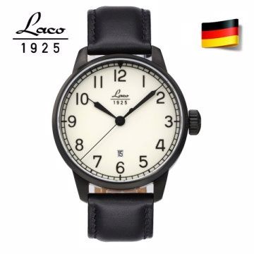 德國品牌 Laco 朗坤夜光海洋機械錶-白/42MM 861776