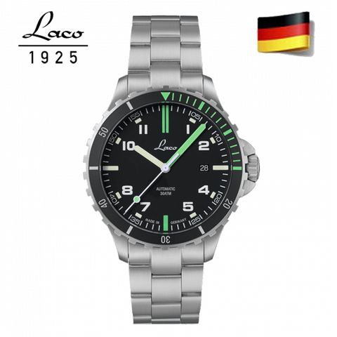 【Laco】朗坤 862107.MB 運動手錶 AMAZONAS 42mm自動機械錶 多用途蠍子系列300米防水