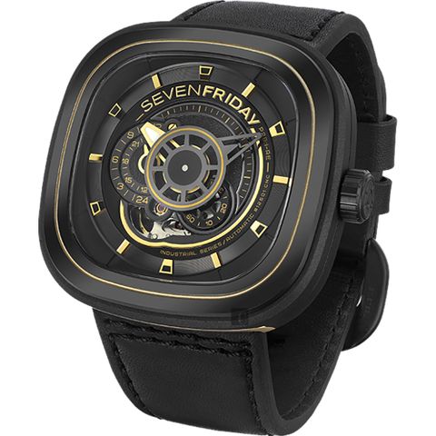 SEVENFRIDAY P2B-2 解構世界自動上鍊機械錶-47mm P2B/02