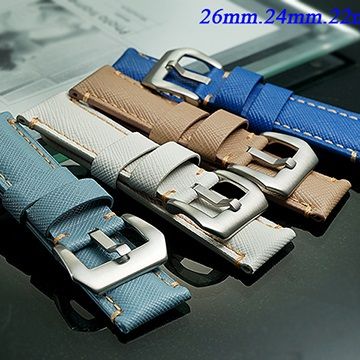 PANERAI 沛納海 代用 進口高級短款錶帶 ( 26mm. 24mm.22mm )