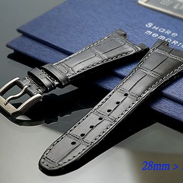 IWC 萬國 全新  INGENIUR 工程師 訂製款代用錶帶 ( 28mm) 特製金屬接頭