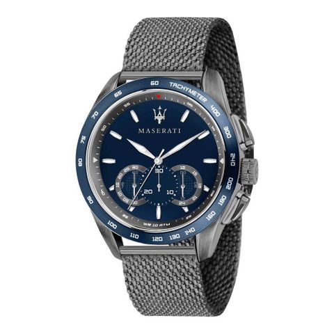 【MASERATI TIME】瑪莎拉蒂 TRAGUARDO 時尚三眼計時腕錶 R8873612009