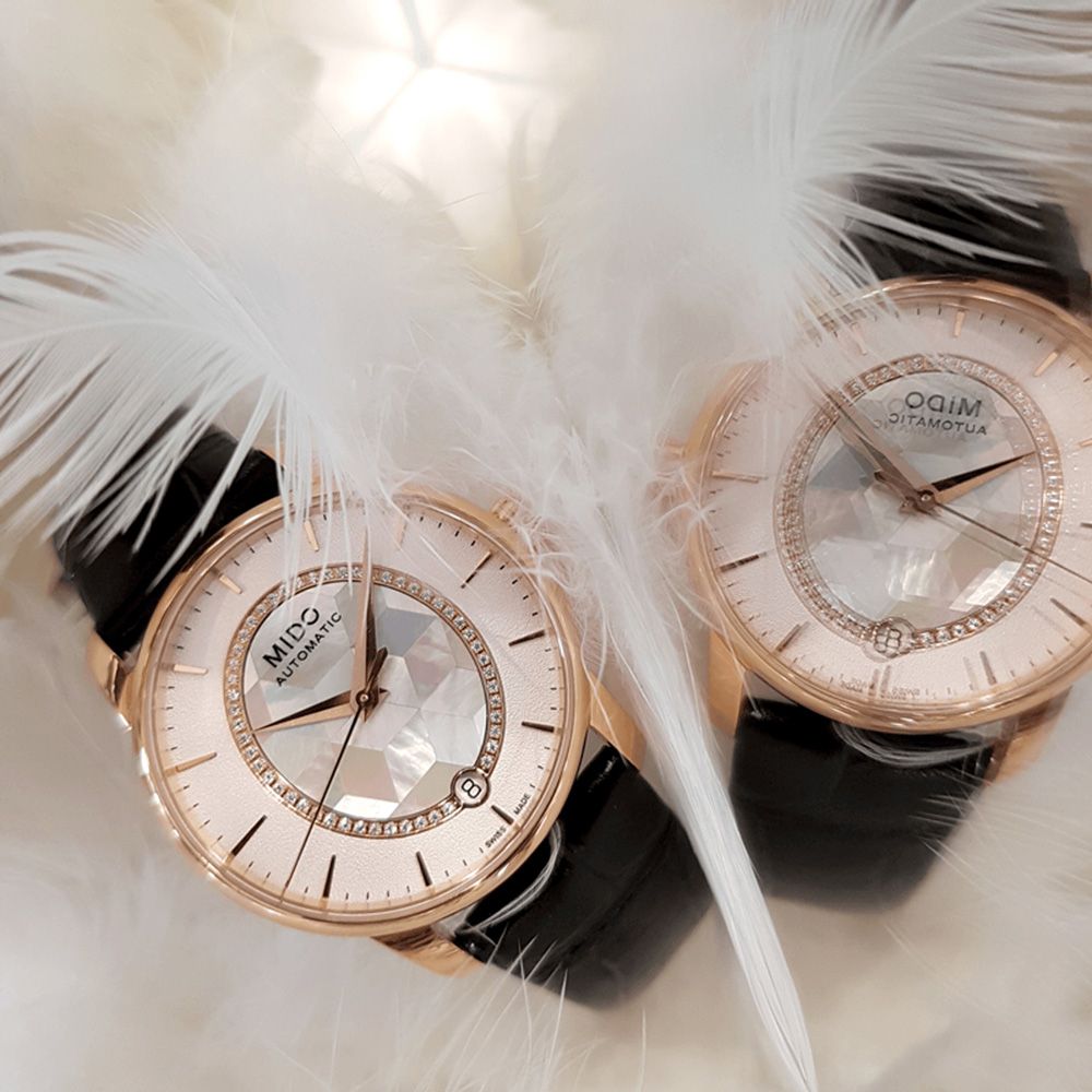 MIDO 美度 Baroncelli 永恆系列晶燦鑲鑽女仕手錶 M0072073611600