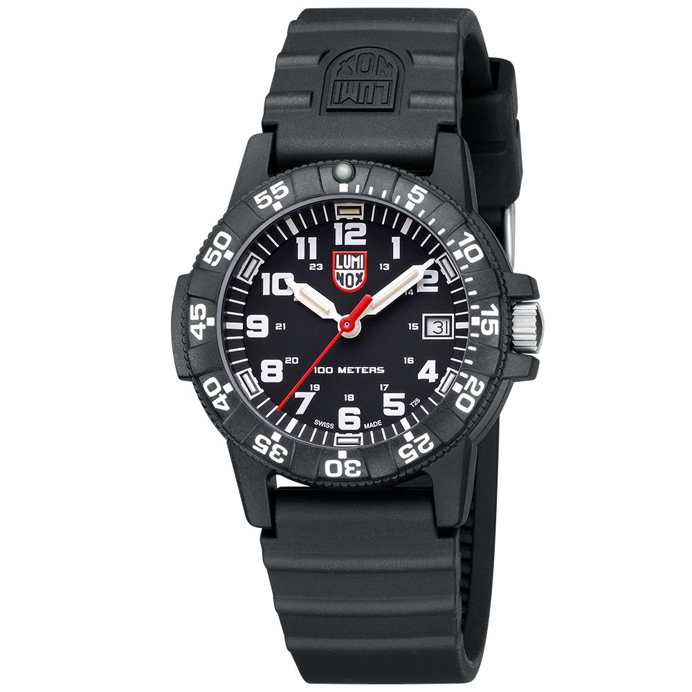 LUMINOX 雷明時 SEA TURTLE 海龜系列女士運動錶 - 黑x白 / (0301)