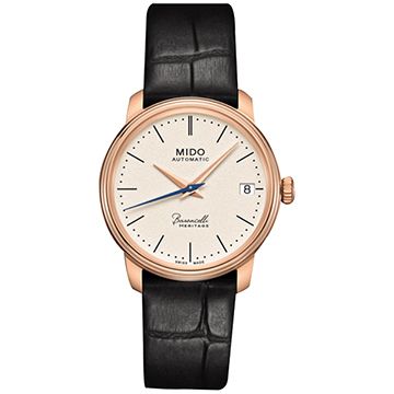 MIDO 美度 Baroncelli III Heritage 復刻機械女錶-33mm M0272073626000