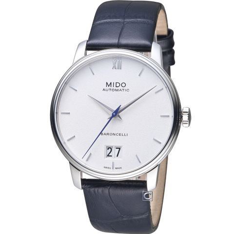 MIDO 美度 官方授權經銷商 BARONCELLI永恆系列III經典機械腕錶 M0274261601800