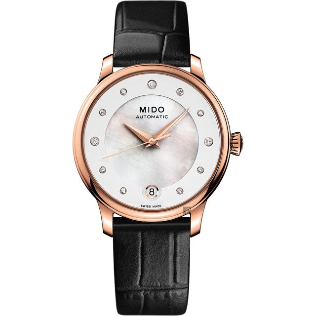 MIDO 美度 BARONCELLI 永恆系系真鑽機械女錶 M0392073610600
