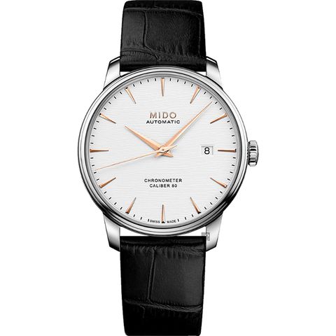 MIDO 美度 Baroncelli 永恆矽游絲天文台認證機械錶-40mm M0274081603100