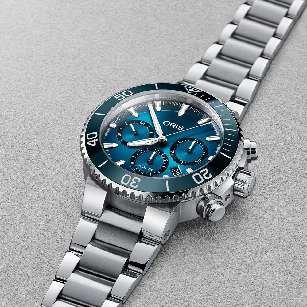 ORIS 豪利時 海洋三部曲藍鯨全球限量套錶 0177177434185-Trilogyset