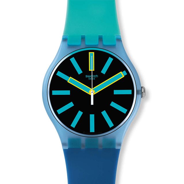 SWATCH   玩味都市藝術石英腕錶   SUOS105-送收納小包 隨機款式出貨