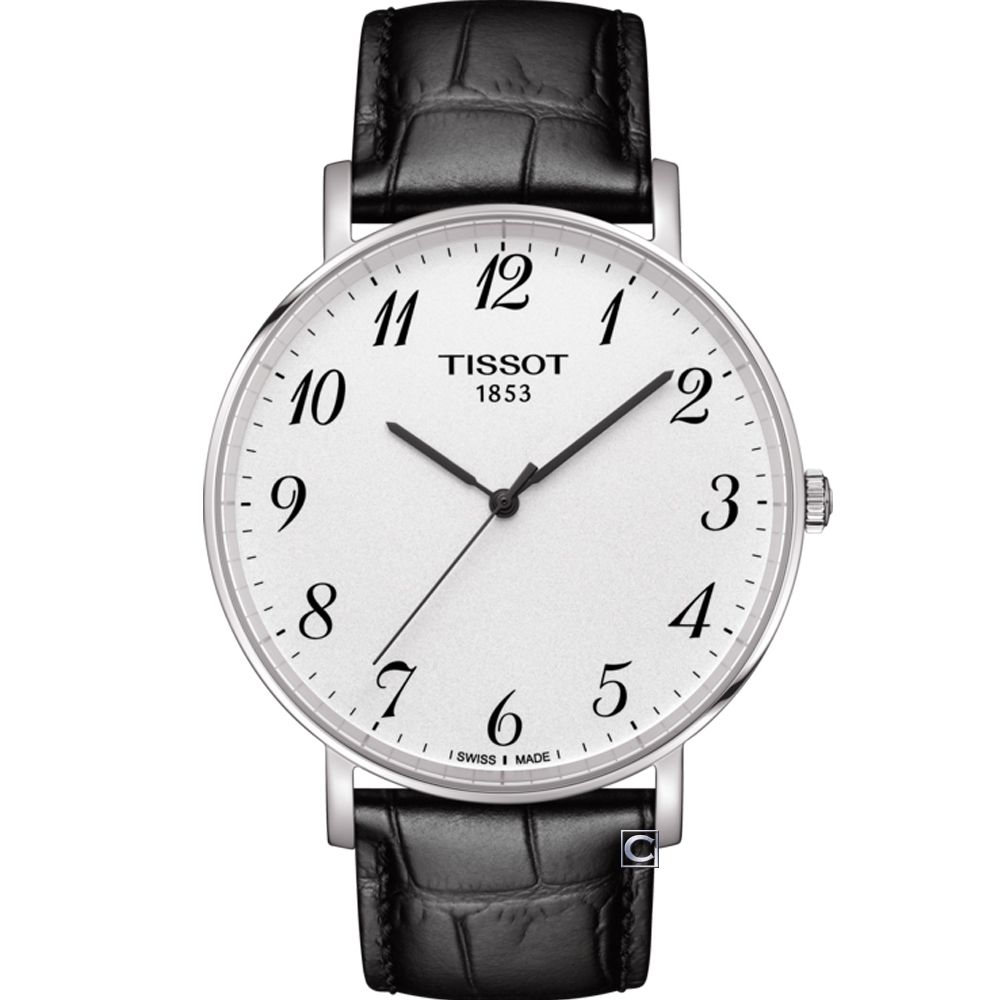 TISSOT 天梭   官方授權 Everytime 經典時尚腕錶 T1096101603200