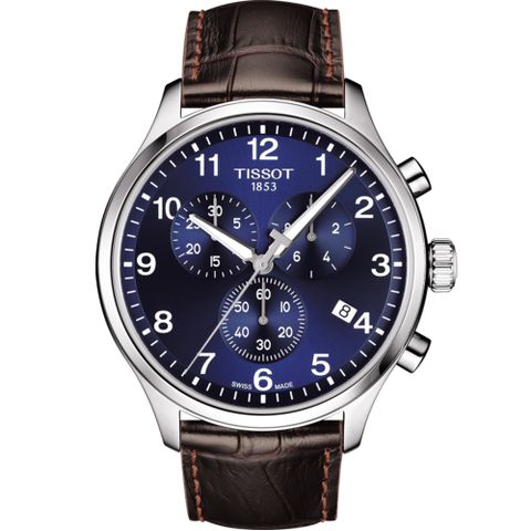 TISSOT 天梭 官方授權 Chrono XL韻馳系列經典計時腕錶T1166171604700