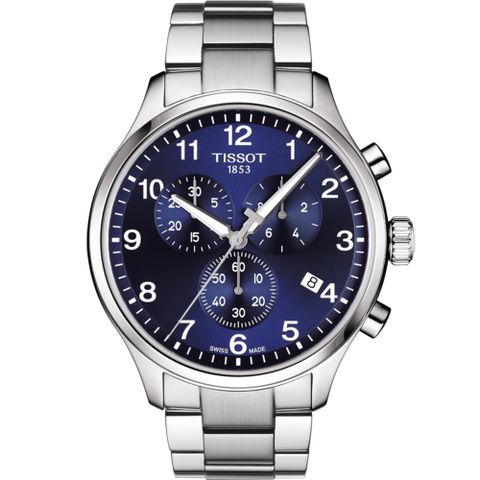 TISSOT 天梭 官方授權 Chrono XL韻馳系列經典計時腕錶 T1166171104701