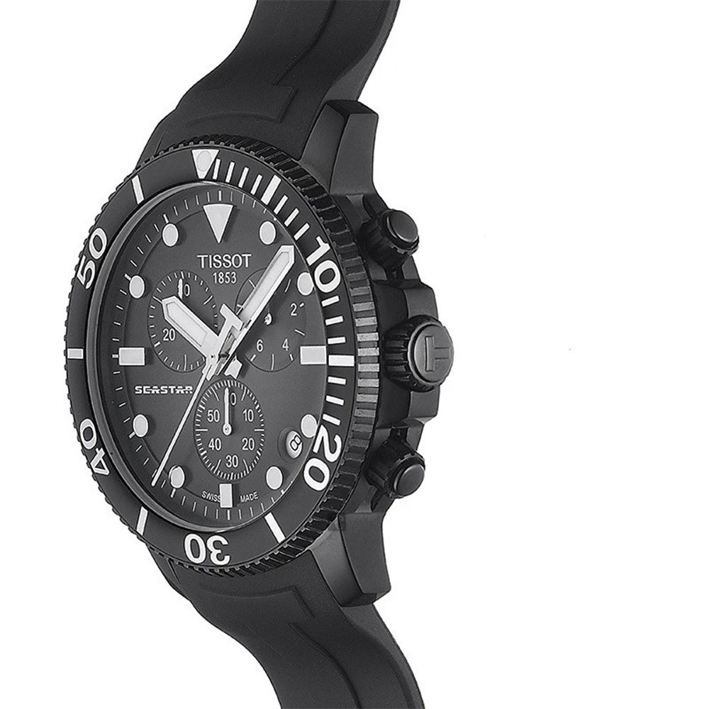 Tissot seastar 1000 deals all black