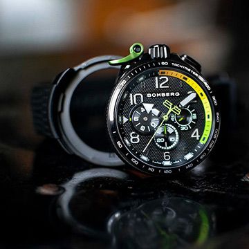 BOMBERG 炸彈錶 Bolt-68 Racing 賽車計時碼表-45mm BS45CHPBA.059-1.10