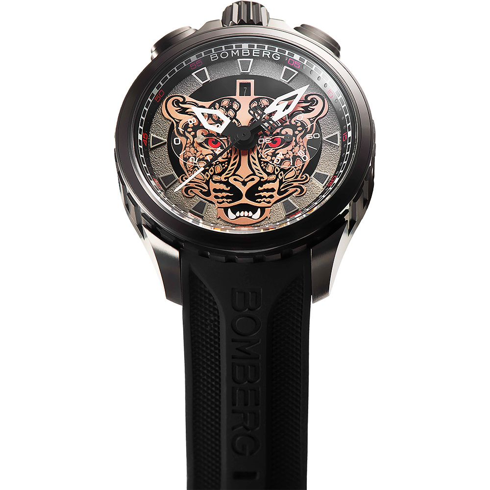 BOMBERG 炸彈錶   BOLT-68 系列山林魅影台灣雲豹限量錶 BS45CHPGM.067-1.11