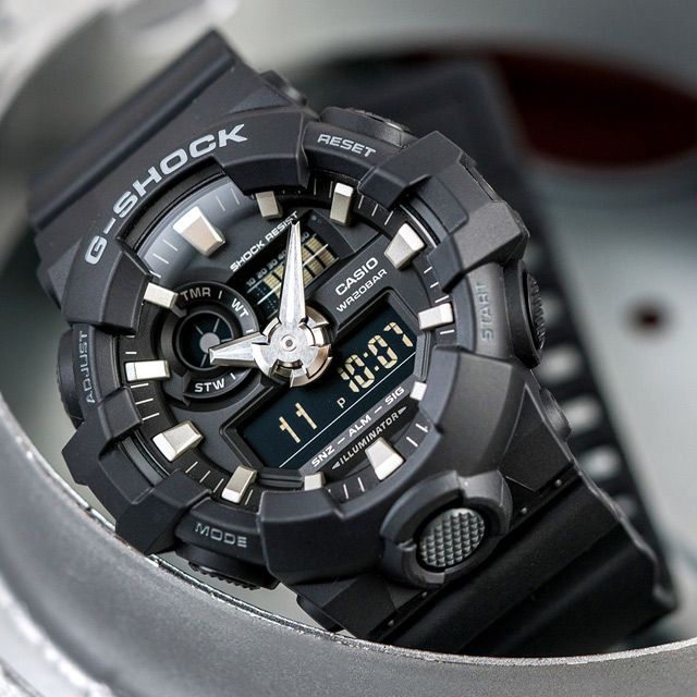 G-SHOCK 強悍粗曠時尚潮流錶-黑(GA-700-1BDR) - PChome 24h購物