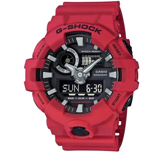 CASIO G-SHOCK/飆風戰士運動腕錶/GA-700-4ADR - PChome 24h購物