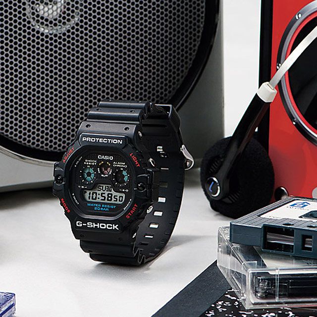 CASIO】G-SHOCK 復刻潮流橡膠腕錶/黑(DW-5900-1DR) - PChome 24h購物