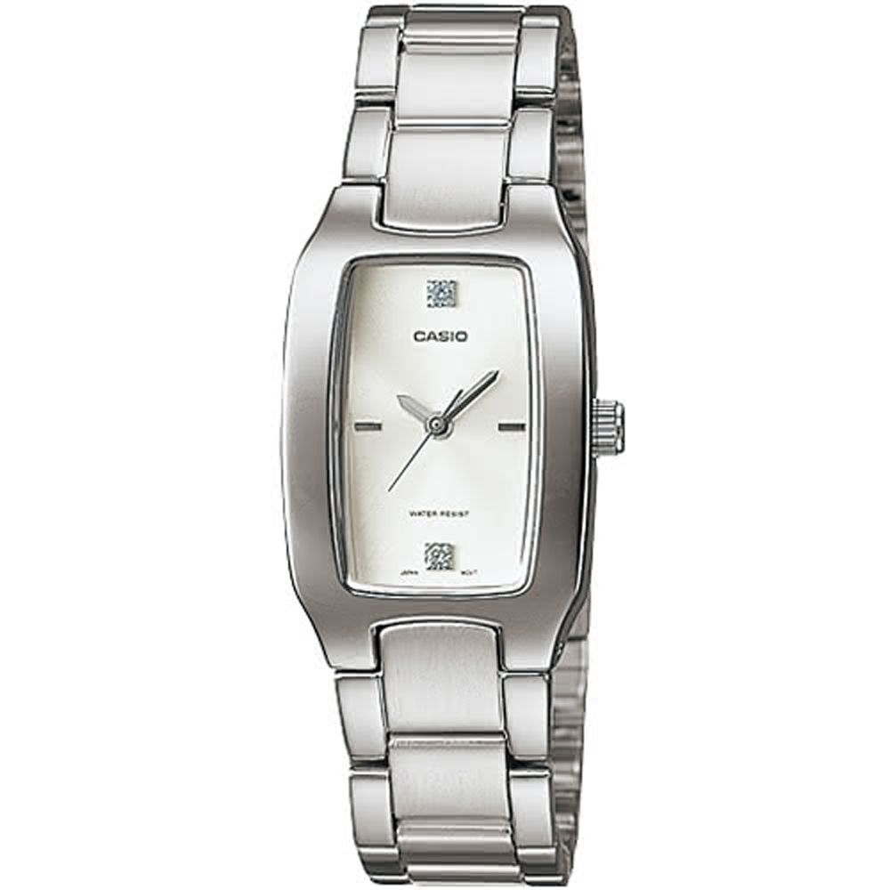 CASIO 卡西歐 時尚酒桶型指針女錶(LTP-1165A-7C2DF)