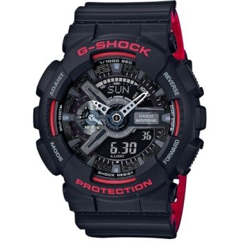 CASIO 卡西歐 G-SHOCK/自我悍將運動腕錶(GA-110HR-1ADR)