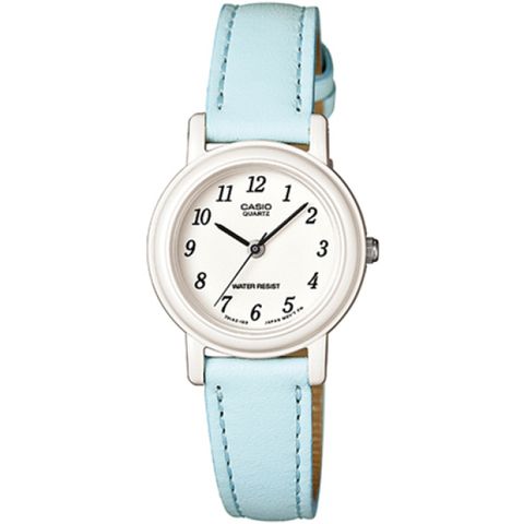 【CASIO 卡西歐】優雅風情時尚皮質腕錶-LQ-139L-2BDF