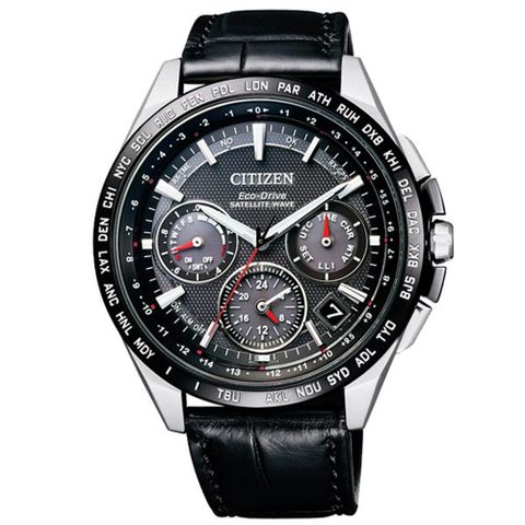CITIZEN 星辰 /衛星光動能時尚腕錶/黑面/44MM/CC9015-03E