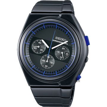 SEIKO 精工 GIUGIARO DESIGN 聯名設計限量計時手錶 7T12-0CG0B(SCED061J)