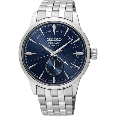 SEIKO 精工 Presage Cocktail 調酒師動力儲存顯示機械錶 4R57-00E0A(SSA347J1)