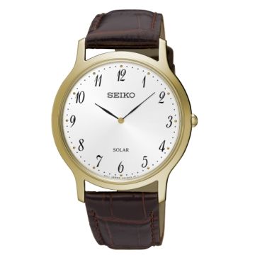 SEIKO 精工 極簡風格太陽能時尚腕錶/38mm/V115-0BE0G/SUP860P1