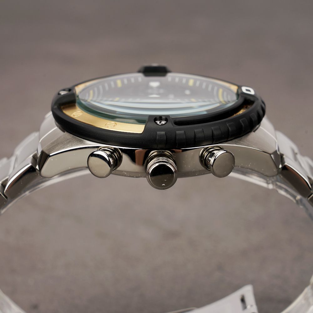ALBA 雅柏  ACTIVE 活力運動時尚計時手錶-黑/46mm VD57-X071Y(AM3324X1)